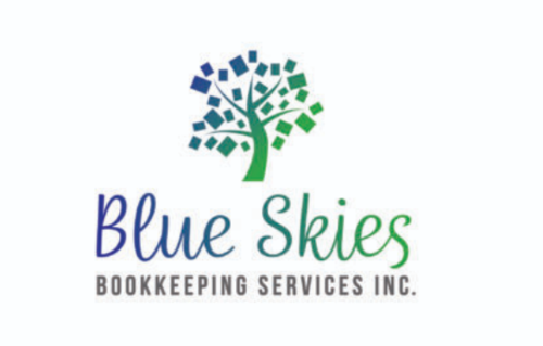 Logo for Blue Skies Bookkeeping Services Inc.